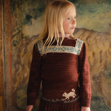 ★WINTER Collection★DROP2★Misha & Puff ミーシャアンドパフ Kitten Tangle Skirt Madder Root K1236W25-606