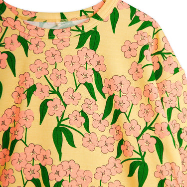 ★Chapter1★2025AW★mini rodini ミニロディーニ Alpine flowers aop ls tee Yellow