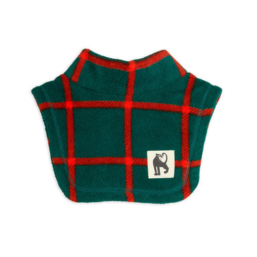 ★Chapter1★2025AW★mini rodini ミニロディーニ Plaid aop fleece turtleneck Green