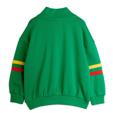 ★E.T. PHONE 2026SS collection★mini rodini ミニロディーニ E.T emb halfzip sweatshirt  Green