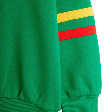 ★E.T. PHONE 2026SS collection★mini rodini ミニロディーニ E.T emb halfzip sweatshirt  Green