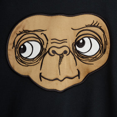 ★E.T. PHONE 2026SS collection★mini rodini ミニロディーニ E.T application sweatshirt Black