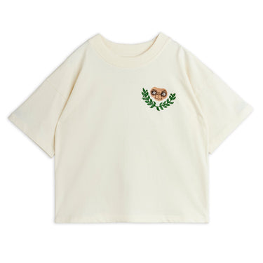 ★E.T. PHONE 2026SS collection★mini rodini ミニロディーニ E.T emb ss tee Offwhite