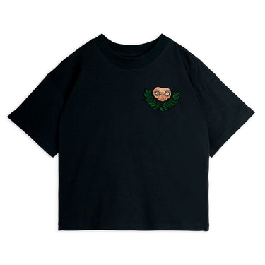★E.T. PHONE 2026SS collection★mini rodini ミニロディーニ E.T emb ss tee Black