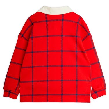 ★E.T. PHONE 2026SS collection★mini rodini ミニロディーニ E.T patch rugby shirt Red