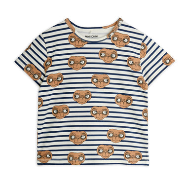 ★E.T. PHONE 2026SS collection★mini rodini ミニロディーニ E.T stripe aop ss tee Multi