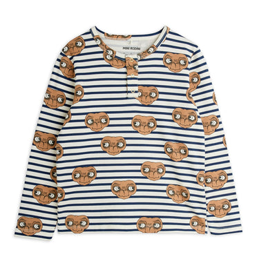 ★E.T. PHONE 2026SS collection★mini rodini ミニロディーニ E.T stripe aop grandpa Multi