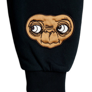 ★E.T. PHONE 2026SS collection★mini rodini ミニロディーニ E.T application sweatpants Black