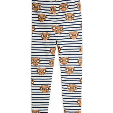 ★E.T. PHONE 2026SS collection★mini rodini ミニロディーニ E.T stripe aop leggings Multi