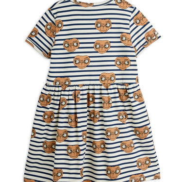 ★E.T. PHONE 2026SS collection★mini rodini ミニロディーニ E.T stripe aop ss dress Multi