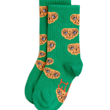 ★E.T. PHONE 2026SS collection★mini rodini ミニロディーニ E.T 1-pack sock Green
