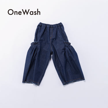 ★入荷済み★2026AW★nunuforme ヌヌフォルム サイドプリーツパンツ one-Wash 26-nf26-647-038