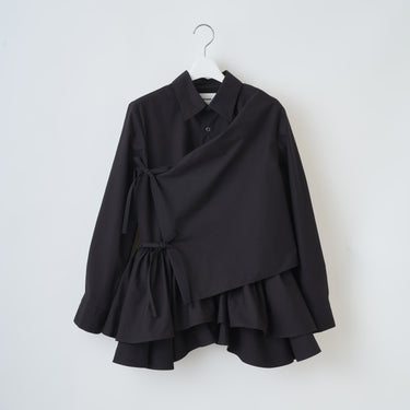★2026AW★naokitomizuka ナオキトミヅカ Gathered Design Shirt GRNTB036