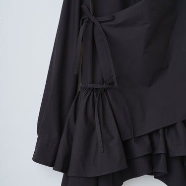 ★2026AW★naokitomizuka ナオキトミヅカ Gathered Design Shirt GRNTB036