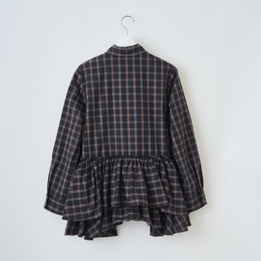 ★2026AW★naokitomizuka ナオキトミヅカ Gathered Design Shirt GRNTB035