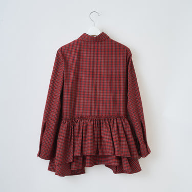 ★2026AW★naokitomizuka ナオキトミヅカ Gathered Design Shirt GRNTB035