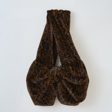 ★2026AW★naokitomizuka ナオキトミヅカ Leopard Big Ribbon Bag GRNTK015