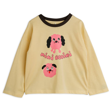 ★PRE 2026SS collection★mini rodini ミニロディーニ Doggies sp ls tee Yellow