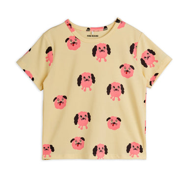 ★PRE 2026SS collection★mini rodini ミニロディーニ Doggies aop ss tee Yellow