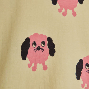★PRE 2026SS collection★mini rodini ミニロディーニ Doggies aop ss tee Yellow