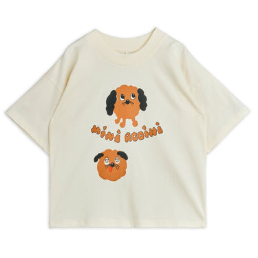 ★PRE 2026SS collection★mini rodini ミニロディーニ Doggies sp ss tee Offwhite