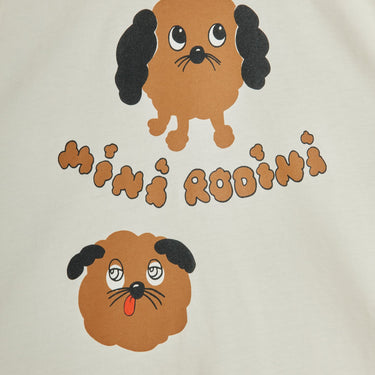 ★PRE 2026SS collection★mini rodini ミニロディーニ Doggies sp ss tee Offwhite