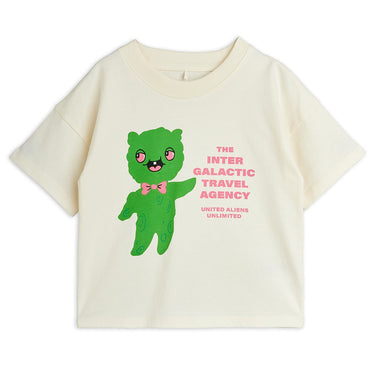 ★Chapter1★2026SS★mini rodini ミニロディーニ Alien travel agency sp ss tee Offwhite