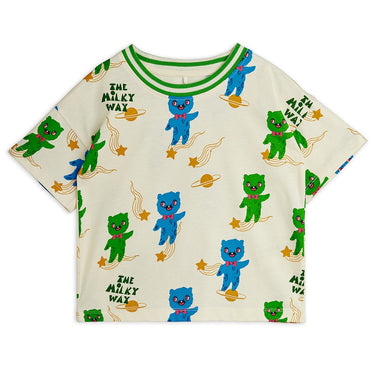 ★Chapter1★2026SS★Chapter1★mini rodini ミニロディーニ Aliens aop ss tee Offwhite