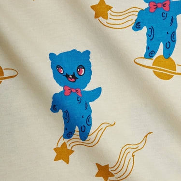 ★Chapter1★2026SS★Chapter1★mini rodini ミニロディーニ Aliens aop ss tee Offwhite