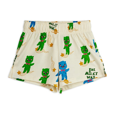 ★Chapter1★2026SS★mini rodini ミニロディーニ Aliens aop shorts Offwhite