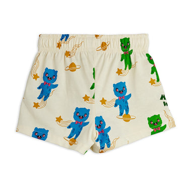 ★Chapter1★2026SS★mini rodini ミニロディーニ Aliens aop shorts Offwhite