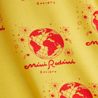 ★Chapter1★2026SS★mini rodini ミニロディーニ Society aop leggings Yellow