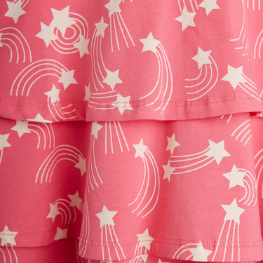 ★Chapter1★2026SS★mini rodini ミニロディーニ Starfall aop ss dress Pink
