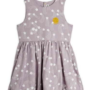 ★Chapter1★2026SS★mini rodini ミニロディーニ Starfall aop woven dress Purple