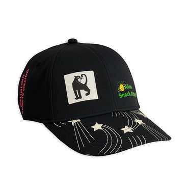 ★Chapter1★2026SS★mini rodini ミニロディーニ Snack attack emb cap Black