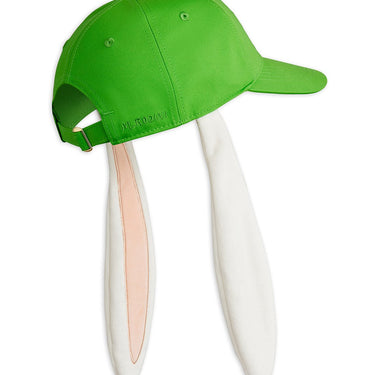 ★Chapter1★2026SS★mini rodini ミニロディーニ Aliens unlimited rabbit ear cap Green