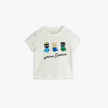 ★PRE 2026AW collection★mini rodini ミニロディーニ Minibabies sp ss tee White