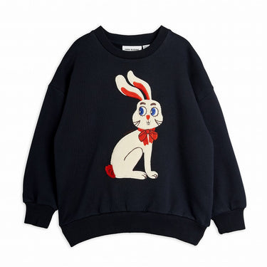 ★Chapter2★2026AW★mini rodini ミニロディーニ Rabbit application sweatshirt Black