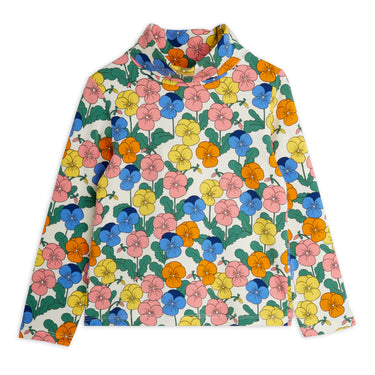 ★Chapter1★2026AW★mini rodini ミニロディーニ Violas aop turtleneck Multi