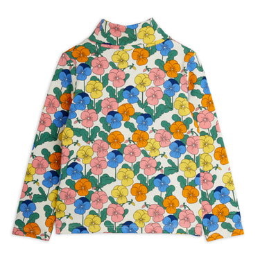 ★Chapter1★2026AW★mini rodini ミニロディーニ Violas aop turtleneck Multi