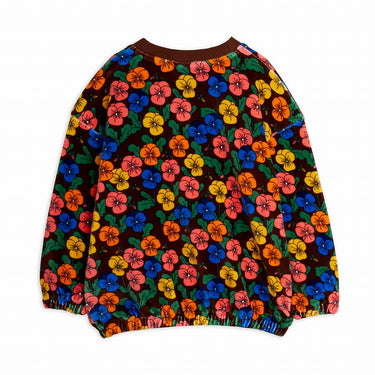 ★Chapter2★2026AW★mini rodini ミニロディーニ Violas aop velour sweatshirt Multi