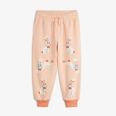 ★Chapter2★2026AW★mini rodini ミニロディーニ Rabbit sp cuffed sweatpants Pink
