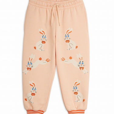 ★Chapter2★2026AW★mini rodini ミニロディーニ Rabbit sp cuffed sweatpants Pink