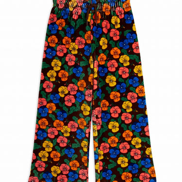 ★Chapter2★2026AW★mini rodini ミニロディーニ Violas aop velour trousers Multi