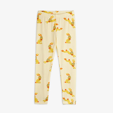 ★Chapter2★2026AW★mini rodini ミニロディーニ Rabbits aop leggings Yellow