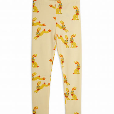 ★Chapter2★2026AW★mini rodini ミニロディーニ Rabbits aop leggings Yellow
