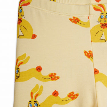 ★Chapter2★2026AW★mini rodini ミニロディーニ Rabbits aop leggings Yellow