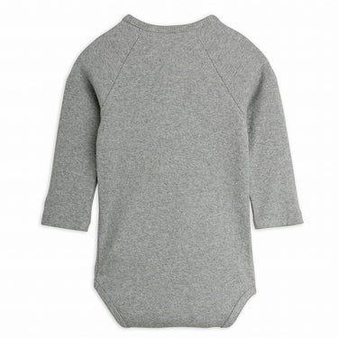 ★Chapter2★2026AW★mini rodini ミニロディーニ Rabbit application ls body Grey melange