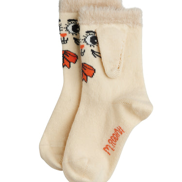 ★Chapter1★2026AW★mini rodini ミニロディーニ Rabbit 1-pack ear socks Offwhite