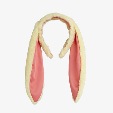 ★Chapter1★2026AW★mini rodini ミニロディーニ Faux fur rabbit ear headband Yellow